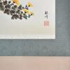 Four Seasons Flowers Hanging Scroll by Yamamura Kanpo, Year-Round Kakejiku, Japanese Traditional Wall Art, Shaku-go Size 54.5 x 190 cm