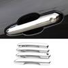 Chrome Front Door Handles Cover Trim 4pc For Toyota RAV4 -2025