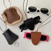 Multi Functional Leather Sunglasses Clip Necklace Women Outdoor Travel Portable Neck Magnetic Storage Hanging Rope Accessories
