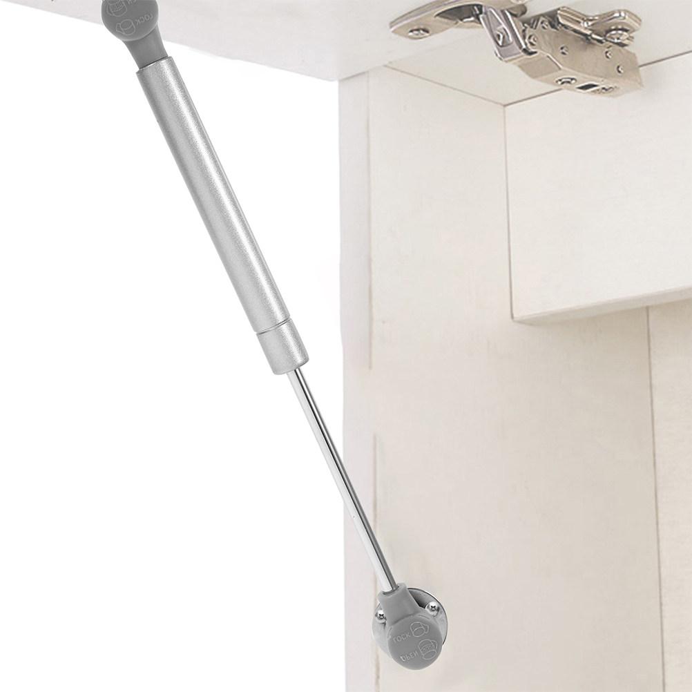 Tige de support à ressort à gaz 200 mm Levage pneumatique robuste pour armoires Meubles Cadre de support de couvercle Jambe hydraulique pour lit Porte de camping-car
