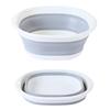 DIZLAS Foldable Foldable Dishwashing Washing Compact Storage X 19 Washbasin, Footbath, Bucket, Tub, Basin, Tub, Kitchen, (S (25 Cm))
