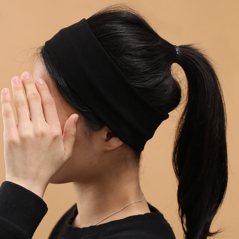Basic Bandana Hairband (Black)