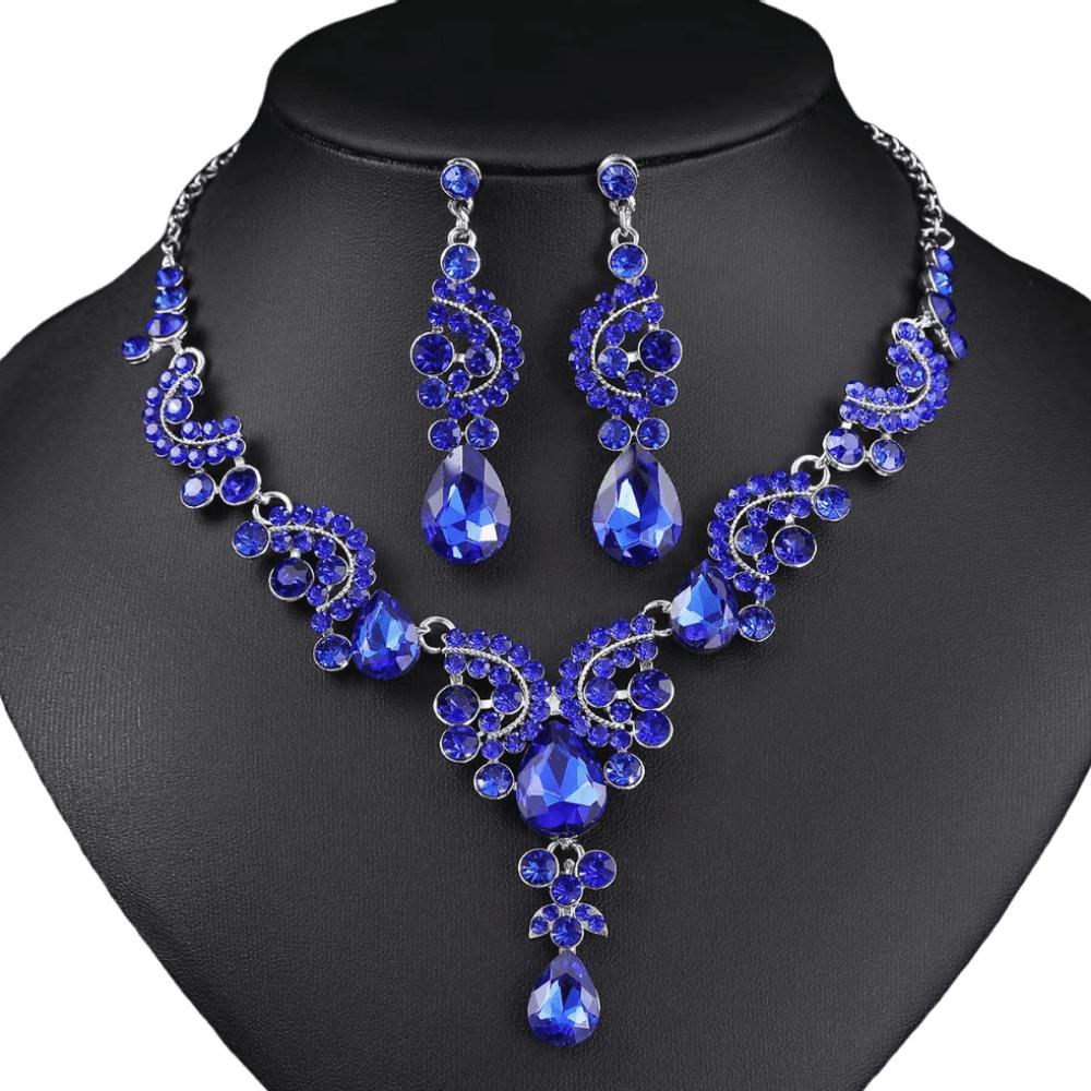 Luxury Women's Jewelry Sets Rhinestone Bridal Jewelry Set Women's Accessories