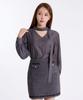 SALON DE SEOUL Two-Way Dual Blouse - Gray