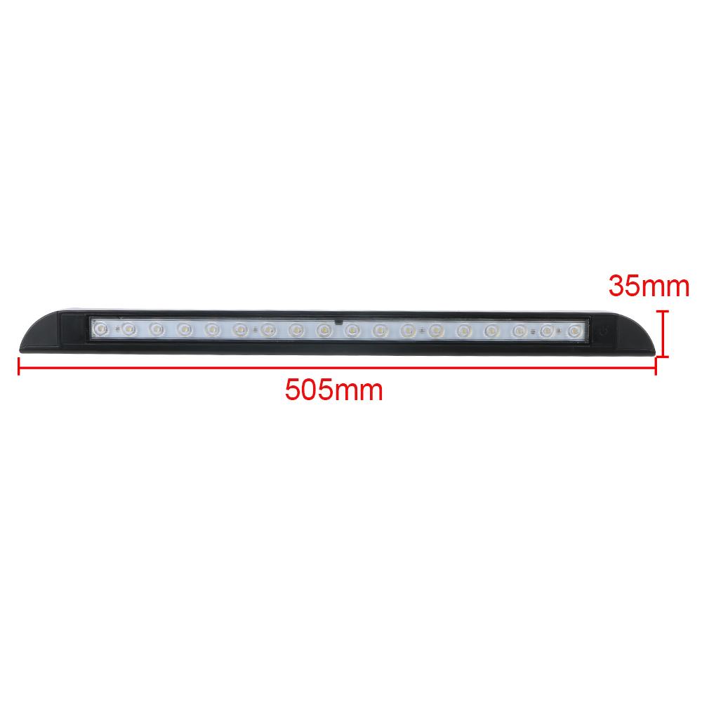 18 LED-Markisenlampe, Autozubehör, wasserdicht, 12–28 V, Anhänger-Außenlampe, 6000 K, für Wohnmobil-Wohnwagen-Innenwandlampen