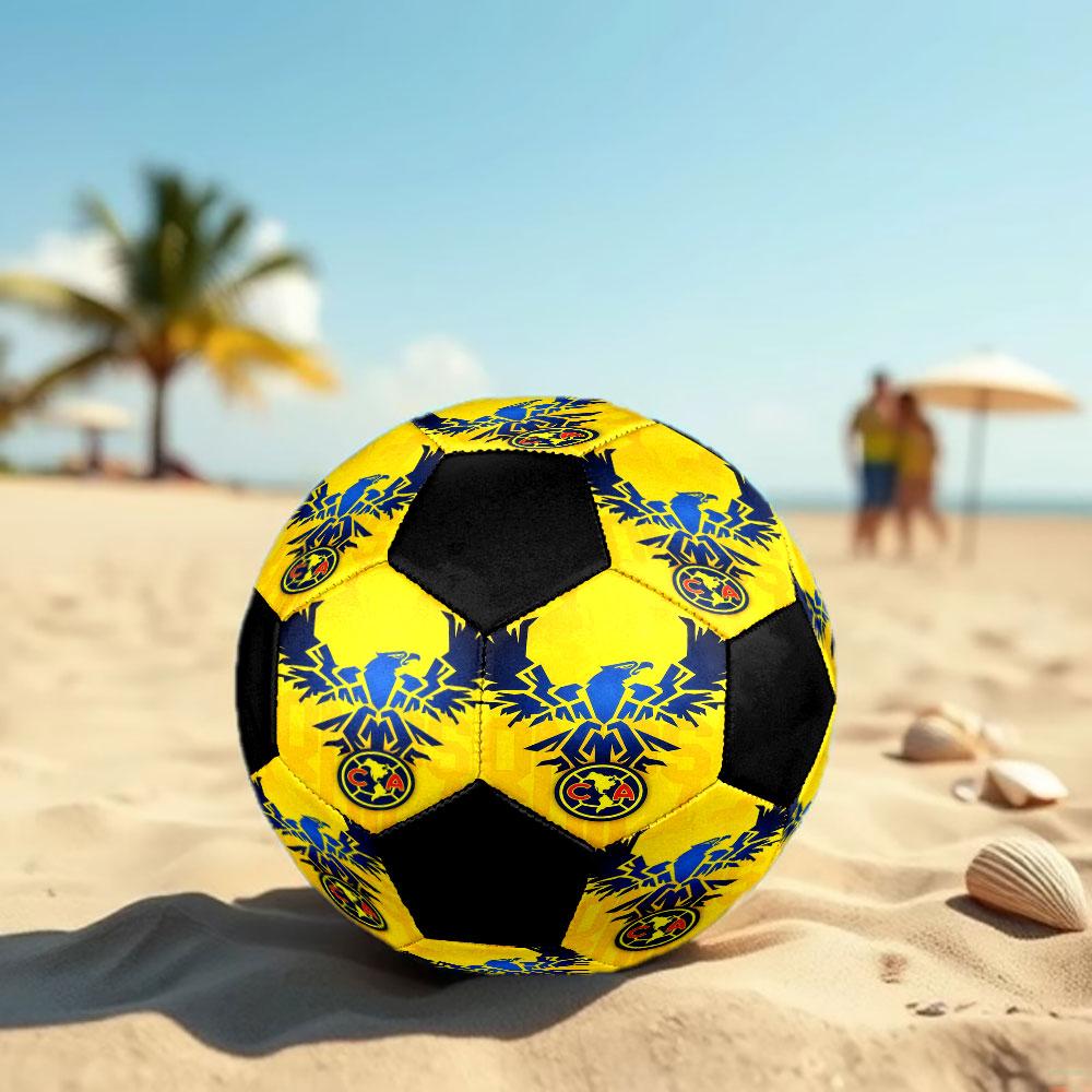 1 Stück Club America Fußball Größe 5 Hallenfußball Mode Bunt Hinterhofspiel - Großartig für Sportfans Geschenk HE17