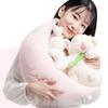 Lamb Plush Doll Kawaii Sweet White Pink Sheep Hold Tulip Flower Soft  Stuffed Animal Doll Sheep Wuggy Cartoon Plushie Toy