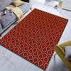 Hexagon of Personality Print Carpet for Living Room Bedroom Bedside Sofa Floor Mat Modern Home Decor Area Rug Large Size