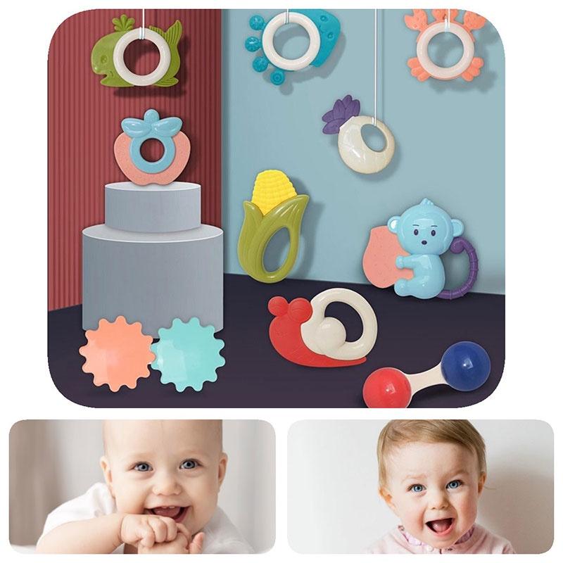 Baby Rattle Gift Set 10 Piece Bundle For Newborns