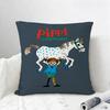 Buch Pippi Langstrumpf Kissenbezug Naturleinen Kissenbezug Set All-in-One Dekor für Sofa Schlafzimmer Stuhl