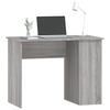 Desk Grey Sonoma 100 X 55 X 75 Cm Particleboard