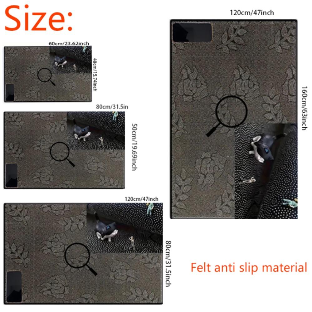 Children's City Traffic Road Living Room Carpet Decor Bedroom Cartoon Non-slip Play Mat Bedside Easy Clean Washable Soft Rugs