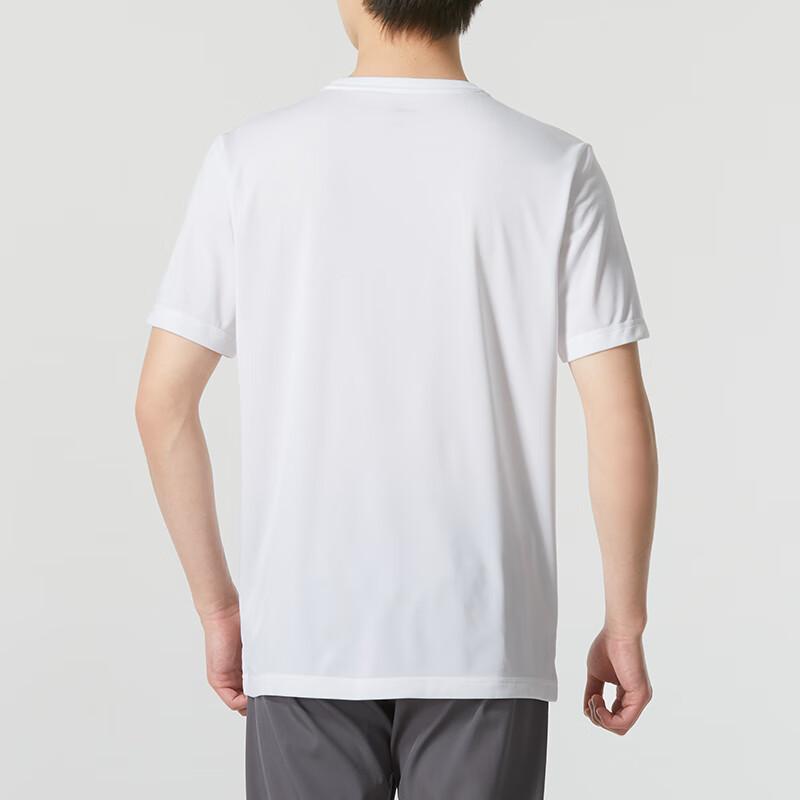 Puma Large Logo Print Casual Crew Neck Short Sleeve T-Shirt Men Tops White 685638-02