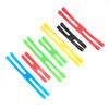 Outdoor Camping Tableware Storage H-shaped Silicone Strap Elastic Color Tie Cutlery Cross Strap Cutlery Packing Strap Camping