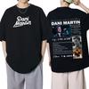 Dani Martin Album Tour Merch T-Shirt Herren Damen Kleidung Mode Vintage Kurzarm-T-Shirts Baumwolle Lässig Locker Rundhals-T-Shirt