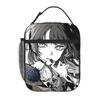 1 Piece For Students Food Container Cyberpunk Anime Girl Portable Pocket Ado Zipper Closure Aluminum Foil Food Pouch For Travel