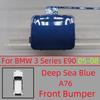 Front Bumper Towing Hook Cover Cap For BMW 2005-2008 E90 E91 318 320 325 330 High Quality Tow Garnish Trim Hitch Lid Painted