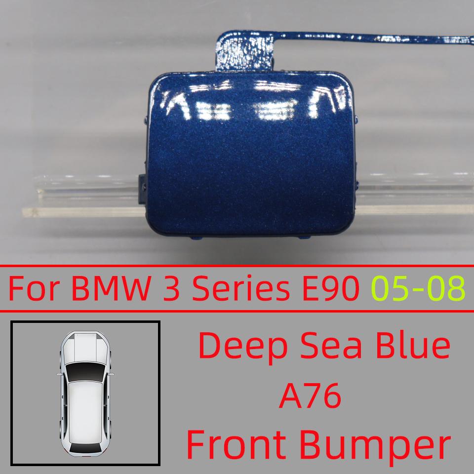 Front Bumper Towing Hook Cover Cap For BMW 2005-2008 E90 E91 318 320 325 330 High Quality Tow Garnish Trim Hitch Lid Painted