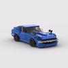MOC Fairlady 240Z Racing Sports Car Vehicle Racer Building Blocks Brick Creative Garage Toys for Boys