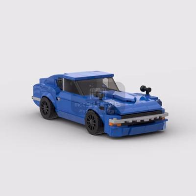 MOC Fairlady 240Z závodní sportovní auto Vozidlo Závodník Stavebnice Cihly Kreativní Garáž Hračky pro Kluky