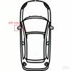 Paintable Reverse Mirror Housing Cap For BMW G20 G21 G28      Car Accessories 51168492897 51168492898