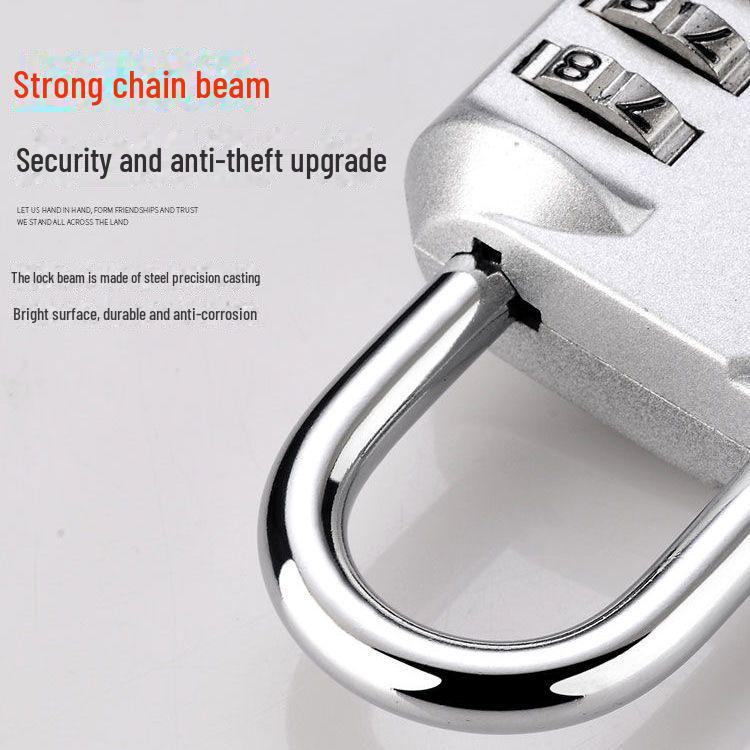 Mini Password Padlock for Gym, Cabinet, Dorm, Drawer, and Suitcase