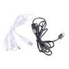 USB Male Plug 2 Pin Bare Wire Male Pigtail Open End Power Cable for USB Equipment Installed Replacement Maintenance
