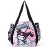 Sanrio KUROMI Τσάντα Tote με Εκτύπωση Νέοι Χαρακτήρες Sanrio