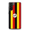 Phone Case – Flag of Uganda – Compatible with Samsung Galaxy S21 Ultra – Soft Case – Resistant and Shockproof – Pixelforma