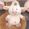 Peluche Maialino Cartone Animato Peluche Rosa Maialino Giocattolo Animale Simulazione Bambola Decorazione Casa Soggiorno Camera da Letto Regalo di Compleanno per Bambini Ragazze