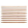Set of 11 Bamboo Double Pointed Knitting Needles Set 11 Sizes (5.1in 13cm)
