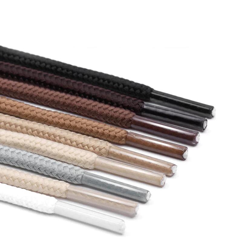 1 Pair Classic Solid Round Shoelaces Durable Polyester Shoe Laces Boot Laces Sneaker Shoelace 21 Colors 70cm 90cm 120cm 150cm
