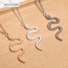 Accessori Collana a forma di serpente Personalità Moda Retro Elemento a forma di serpente Lega Ciondolo Maglione Catena