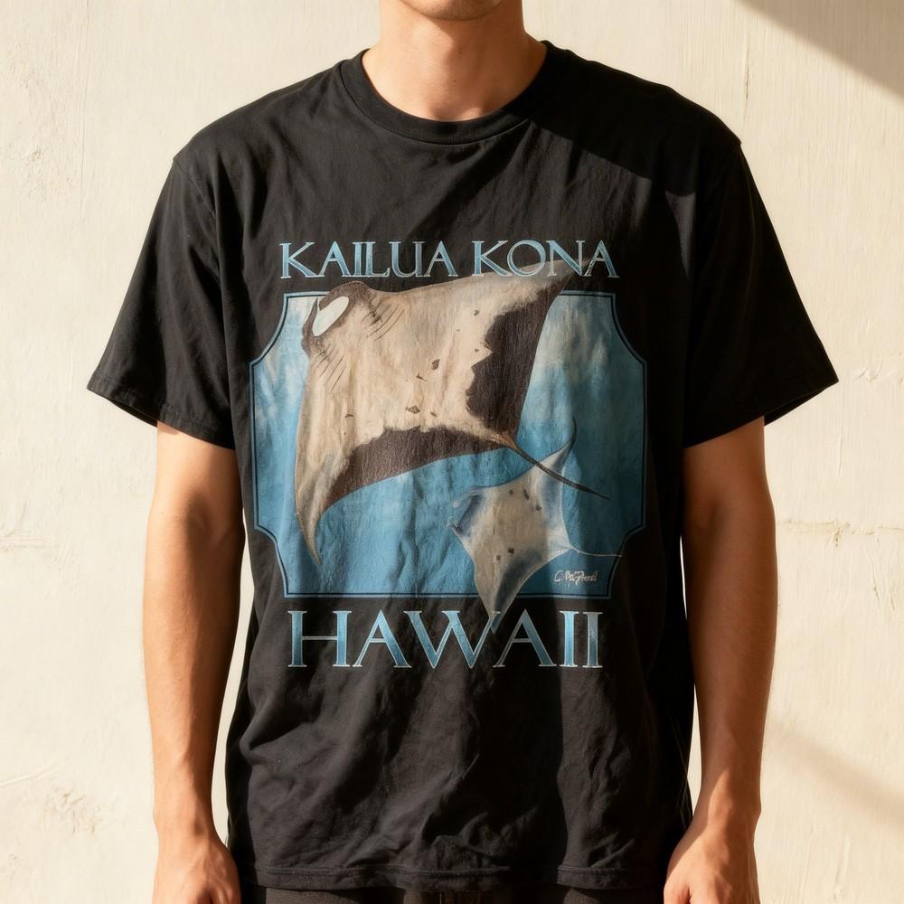 Kailua Kona Hawaii Manta Rays Ocean Sea Rays TShirt Unisex T-Shirt