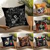 Festival D-Dia De Muertos 1 Pillow Case Linen Cushion Covers For Decorative Sofa Home Pillows Case Car Chair Pillows Cases