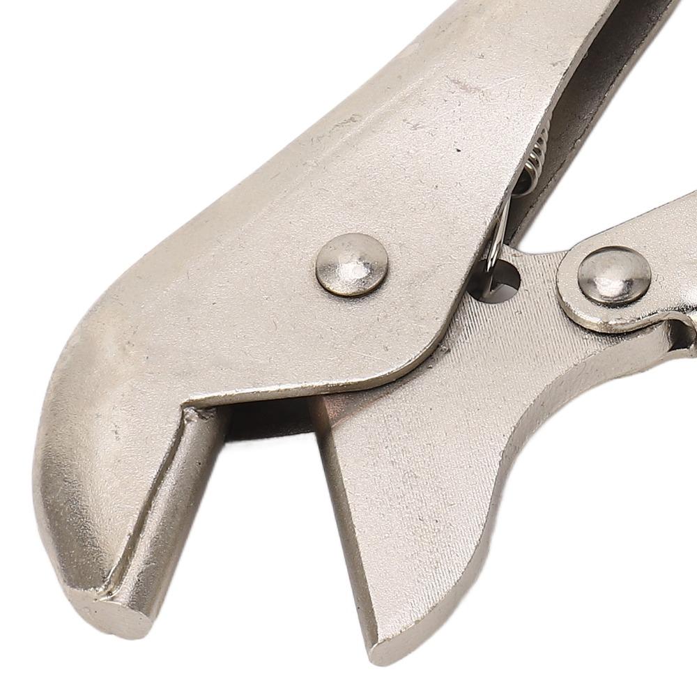 Curved Jaw Locking Pliers 45 Steel Clamping Fitting Metal Pipe Sealing and Clamping