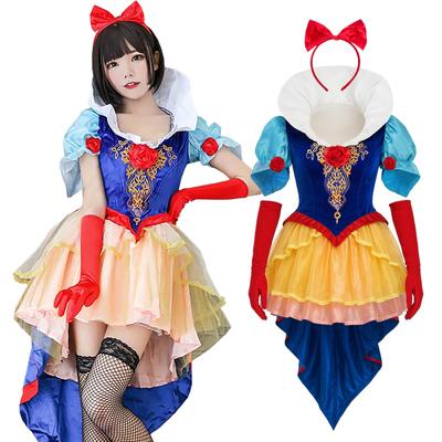 Snow White Cosplay Halloween Costume Adult Princess Sexy Snow White [milky Time]