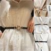 Lanț Elegant de Talie pentru Femei, Accesoriu Versatil, Curea pentru Rochie din Material PU