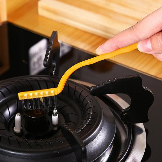 3 Stücke praktische flexible arbeitssparende Topfbürste Esszimmer Gasherd Reinigung Küchenbedarf