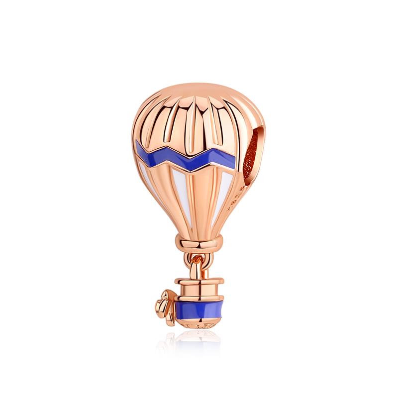Original Copper Charms Camera Suitcase London Bus Love Beads Fit Brand Bracelets Necklaces Jewelry For Women