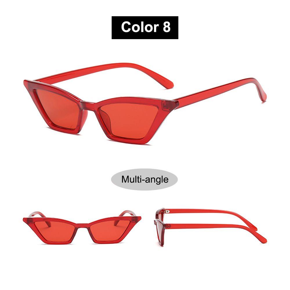 Cat Eye Plastic Shaped Frame For Women Sunglasses Stylish Small Shaped Frame UV400 Sunlight Shades Eyeglasses Stt Vision Wear Summer Outdoor