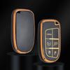 TPU Etui Pokrowiec na Kluczyk Samochodowy dla Jeep Renegade Grand Cherokee dla Dodge Ram 1500 Journey Charger Challenger Fiat Durango