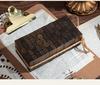 70-Piece Retro Wooden Stamp Set: Uppercase, Lowercase, Numbers, Cursive & Standard
