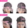 5*5 Glueless Lace Wigs Virgin Straight Human Hair Wear And Go Lace Frontal Wigs 13x4 HD Transparent Pre-Cut Lace Front Wigs