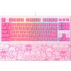 Razer Ornata V3 Tenkeyless Hello Kitty and Friends Un teclado tenkeyless con cable con una sensación táctil cómoda y audible gracias a su membrana mecánica