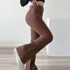 Women's Flared Pants Loose Straight High Waist Stretch Jeans