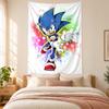 Sonic Tapestry Highquality for Decorating Living Room Bedroom Dorm Walls Ideal As Bedroom Wallart Orholiday Gift