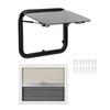 16x12in RV Exit Window Emergency External Push Out Window with Mesh Screen Support Rod for Caravan