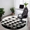 1pc Fish Birds Office Round Area Rug, Indoor Mat Suitable For Office, Under Office Chairs Bedroom Living Room Home Decor, Room Deco 151