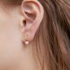 GETMEBLING [Silver925] Pärlkrokörhänge